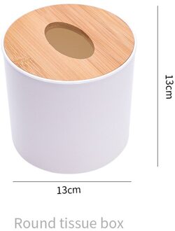 Tissue Doos Thuis Woonkamer Pompen Doos Creatieve Eenvoudige Nordic Ins Multifunctionele Tissue Buis Afstandsbediening Opbergdoos ronde