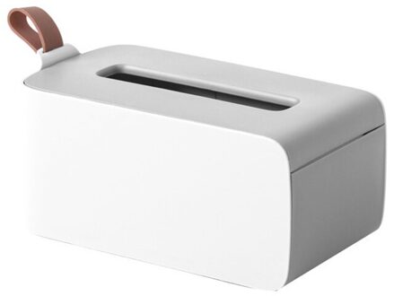 Tissue Opbergdoos Natte Doekjes Dispenser Houder Droog Nat Tissue Paper Case Box Doekjes Servet Opbergdoos Keuken Accessoires wit