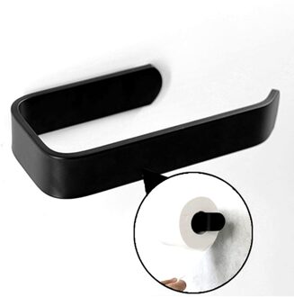 Tissue Roll Holder 1Pc Haak Papier Tissue Rack Multifunctionele Wall Mount Acryl Punch-Gratis Toiletrolhouder