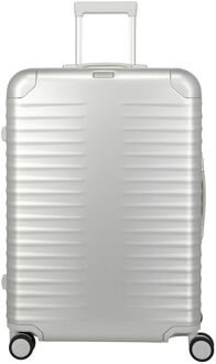 Titan ETERNITY Spinner L silver hardcase koffer Zilver - H 75 x B 53 x D 30 cm