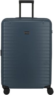 Titan UPGRADE 4 Wheel Trolley L midnight blue hardcase koffer Blauw - H 75 x B 52 x D 30 cm