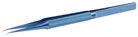Titanium Legering Pincet Professionele Onderhoud Tool 0.15Mm Rand Hoge Precisie Vingerafdruk Pincet Voor Mobiele Telefoon Apple Mothe krom