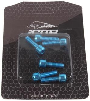 Titanium-Plated Mtb Fiets Stuur Schroeven M5 18Mm Kleurrijke Schroeven Stuurpen Riser Schroeven Fiets Accessoires Fiets Onderdelen 4