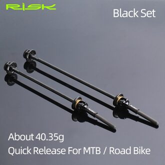 Titanium Ti Spies Fietsen Quick Release Qr Mountain Spies Hendel Mtb Fiets Hub Racefiets Quick Release Mtb Onderdelen MTB zwart Type2