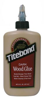 Titebond TB-DA-237 lijm "titebond" lijm "titebond", dark wood glue, 237ml