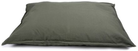 tivoli losse hoes voor hondenkussen rechthoek  100x70cm klavergroen