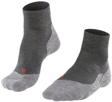 TK5 Short Heren Wandelsokken - Asphalt Melange - Maat 42/43