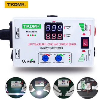 TKDMR 0-330V Smart-Fit Manual Adjustment Voltage TV LED Backlight Tester Current Adjustable Constant Current Board LED Lamp Bead