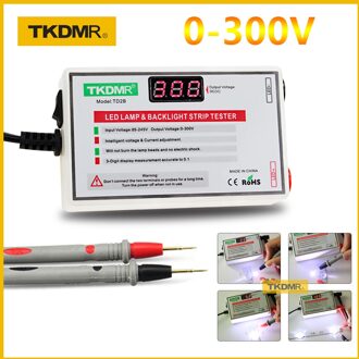 Tkdmr Led Tester 0-300V Output Led Tv Backlight Tester Multipurpose Led Strips Kralen Test Tool meetinstrumenten US plug
