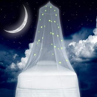 Tl Stars Indoor Outdoor Dome Tent Plafond Klamboe Glow In Dark Voor Baby Slaapkamer Bed Luifel Opknoping Universal Night