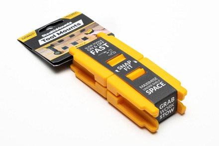 TM-DW18-YLW-4 Machinehouder voor DeWALT XR | Geel | 4-pack - TM-DW18-YLW-4