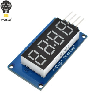 TM1637 LED Display Module For Arduino 7 Segment 4 Bits 0.36 Inch Clock RED Anode Digital Tube Four Serial Driver Board Pack