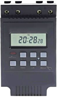 TM616B-2 220V Lcd Digitale Week Programmeerbare Controle Power Tijdschakelaar Tijdrelais Programmeerbare Timer Switch Power Control