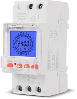 TM929AKL / TM929BKL Digitale 24H 85-265V Rail Intelligente Analoge Timer Schakelaar 96 Keer Een Dag Elke 15 Minuten Op Off Programmeerbare 30A