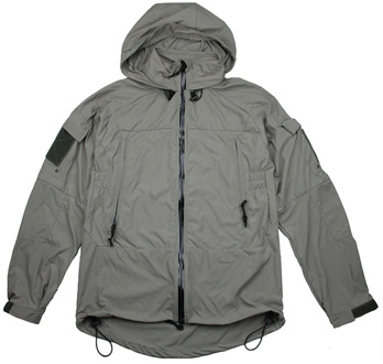 TMC Tactical Cordura Nylon Soft Shell Zipper Coat PCU L5 Wind Coat Jacket - Dark Grey S