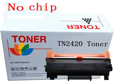 TN 2420 Black toner cartridge Compatible for Brother MFC L2710DN L2710DW L2730DW L2750DW L2550DN L2550DW Printer -- No chip