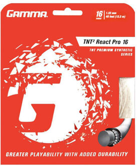 TNT² React Pro Set Snaren 12,2m wit - 1.32