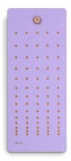 to do list, formaat 8 x 19,5 cm., kleur lavender