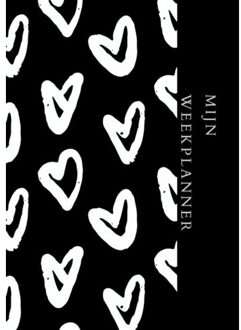 To Do weekplanner hart wit A4 ongedateerd.