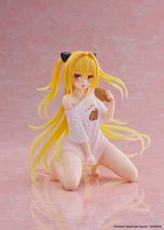 To Love-Ru Darkness PVC Statue Desktop Cute Figure Golden Darkness Roomwear Ver. 13 cm