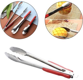 Toast Eten Tang Rvs Serveren Tang Bbq Keuken Salade Gebruiksvoorwerp 12duim