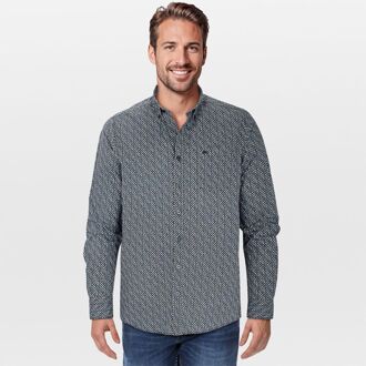 Tobias - Overhemd - Blauw - 2XL