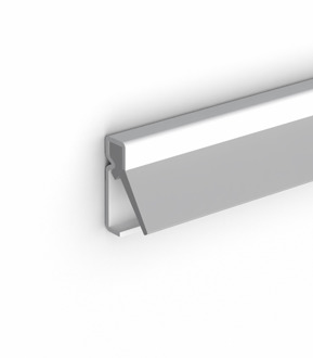 Tochtstrip Aib4G Wt 230cm Alu Acr