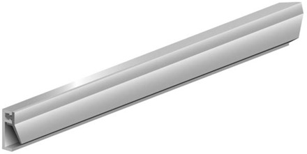 Tochtstrip Aluminium AIB4-N 3000 mm Naturel
