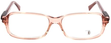 Tod Toto5018074ac Rechthoekige Zonnebril Koraal