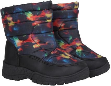 Toddler Caribou Adaptive Tie Dye Snow Boots (Rood) - EU 25 / UK 8