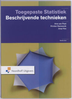 Toegepaste statistiek - Boek Arie van Peet (9001802435)