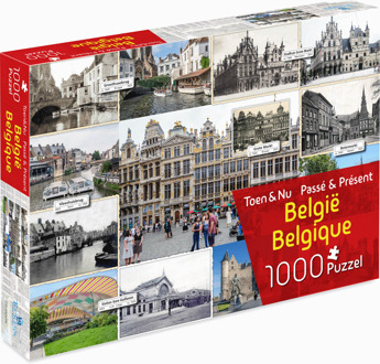 Toen & Nu - België Puzzel (1000 stukjes)