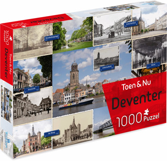Toen & Nu - Deventer Puzzel (1000 stukjes)