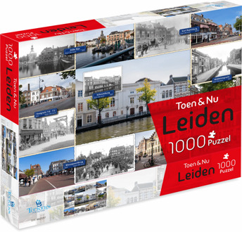 Toen & Nu - Leiden Puzzel (1000 stukjes)