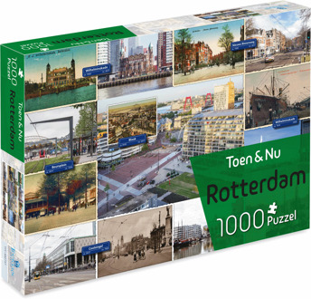 Toen & Nu - Rotterdam Puzzel (1000 stukjes)