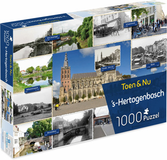 Toen & Nu - 's-Hertogenbosch Puzzel (1000 stukjes)