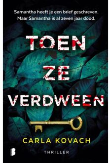 Toen Ze Verdween - Gina Harte - Carla Kovach