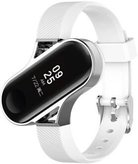 Toepasselijk Mi Llet Armband 3 Polsband Mode-Sport Band Met Metalen Frame Band Voor Xiao Mi Mi Band 3 Metalen band 05