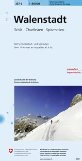 Toerskikaart 237S+227S Walenstadt / Appen | Swisstopo