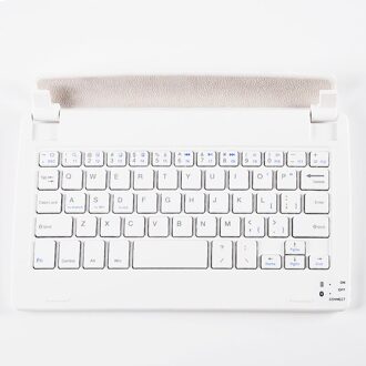Toetsenbord Met Bluetooth Voor 8 Inch Lenovo M8 TB-8705F/N Tb-8505m/X/I Tablet Pc Voor Lenovo m8 TB-8705F/N Keyboard Case wit