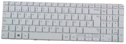 Toetsenbord voor Samsung 370R5E NP370R5E 370R5V NP370R5V Wit Spaanse SP WHITE laptop toetsenbord