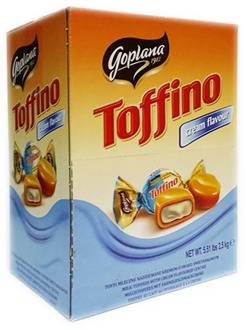 Toffino Cream, 380 PCs in box of 2,5kg Goplana brand