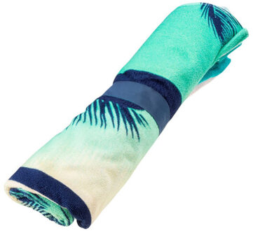 Toflo palmprint strandlaken Groen - One size