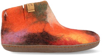 Tofvel Pantoffels Mula TF1000-100 Roze / Rood maat