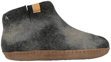 Tofvel Pantoffels Mula TF1000-101 Zwart / Grijs maat