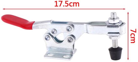 Toggle Clamp 227Kg Holding Capaciteit Quick Release Verticale Type GH-225D Toggle Clamp Gegalvaniseerd Ijzer