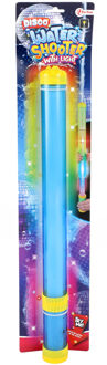 Toi-Toys 1x Waterpistolen/waterpistool/waterspuiter 46 cm met blauw licht kinderspeelgoed