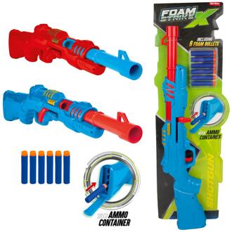 Toi-Toys Foam Strikex Geweer met 6 foampijlen verschillende