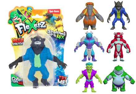 Toi-Toys Fun Kneedfiguur Flexerz 16cm rekbaar verschillende