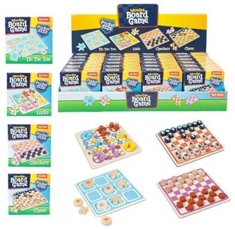 Toi-Toys Games Mini Houten Bordspel Puzzel